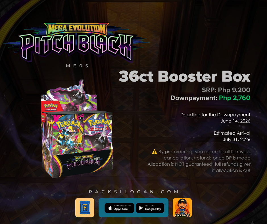 ME05 Pitch Black - 36ct Booster Box