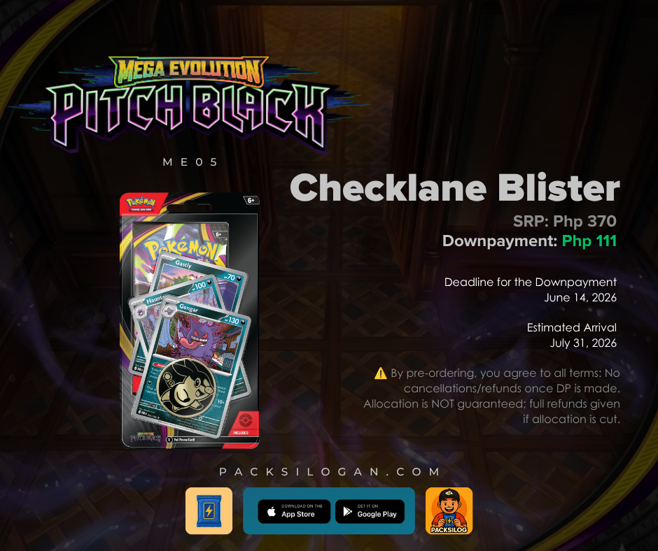ME05 Pitch Black - Checklane Blister